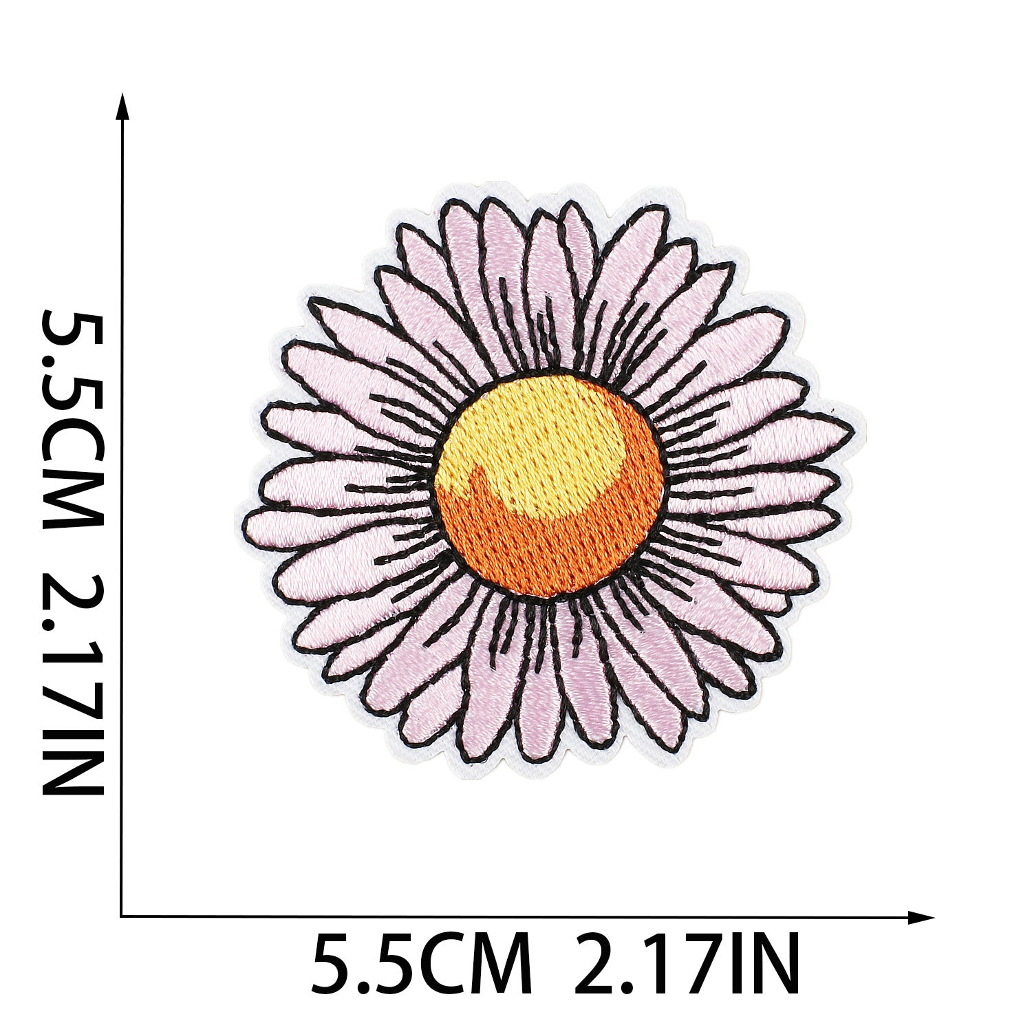 Wholesale Hundred Flowers Embroidery Patches Colorful Flowers Embroidery Patches